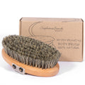 Stephanie Franck Beauty – Brosse à Sec Drainante Corps | Dry Brushing Anti-Cellulite en Tampico & Crin – Made in Germany