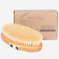Stephanie Franck Beauty – Brosse à Sec Corps | Dry Brushing Doux en Poils Naturels & Bois FSC – Made in Germany