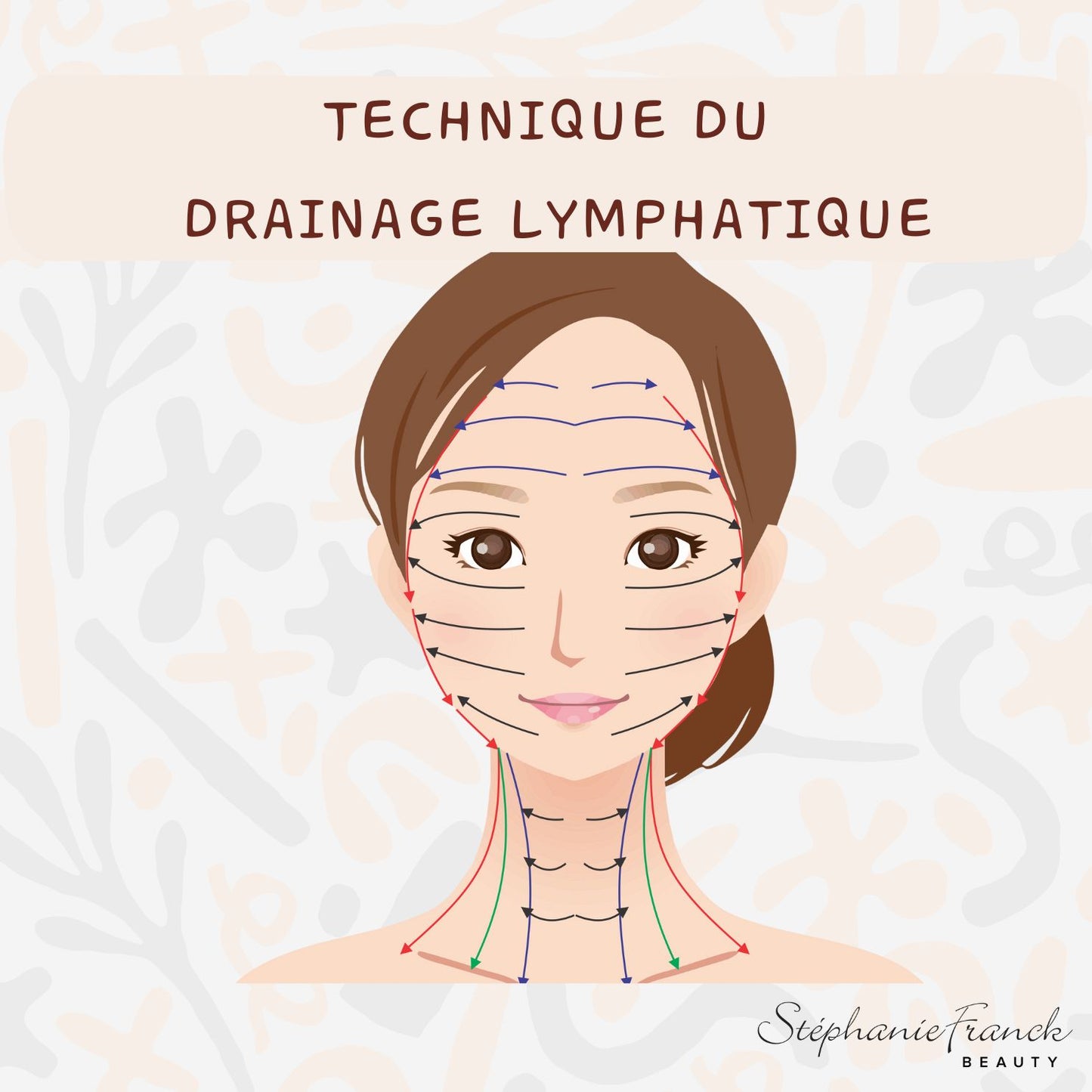 Stephanie Franck Beauty – Brosse à Sec Visage Douce | Dry Brush en Poils de Chèvre Naturels pour Drainage & Éclat