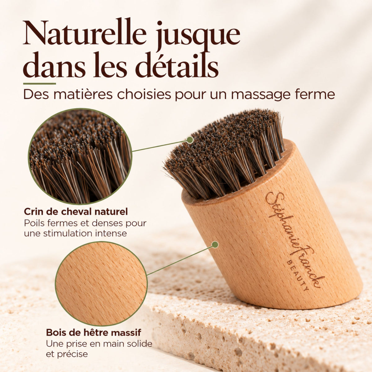 Coffret Brossage à Sec – Brosse Corps Médium et Brosse Visage Ferme