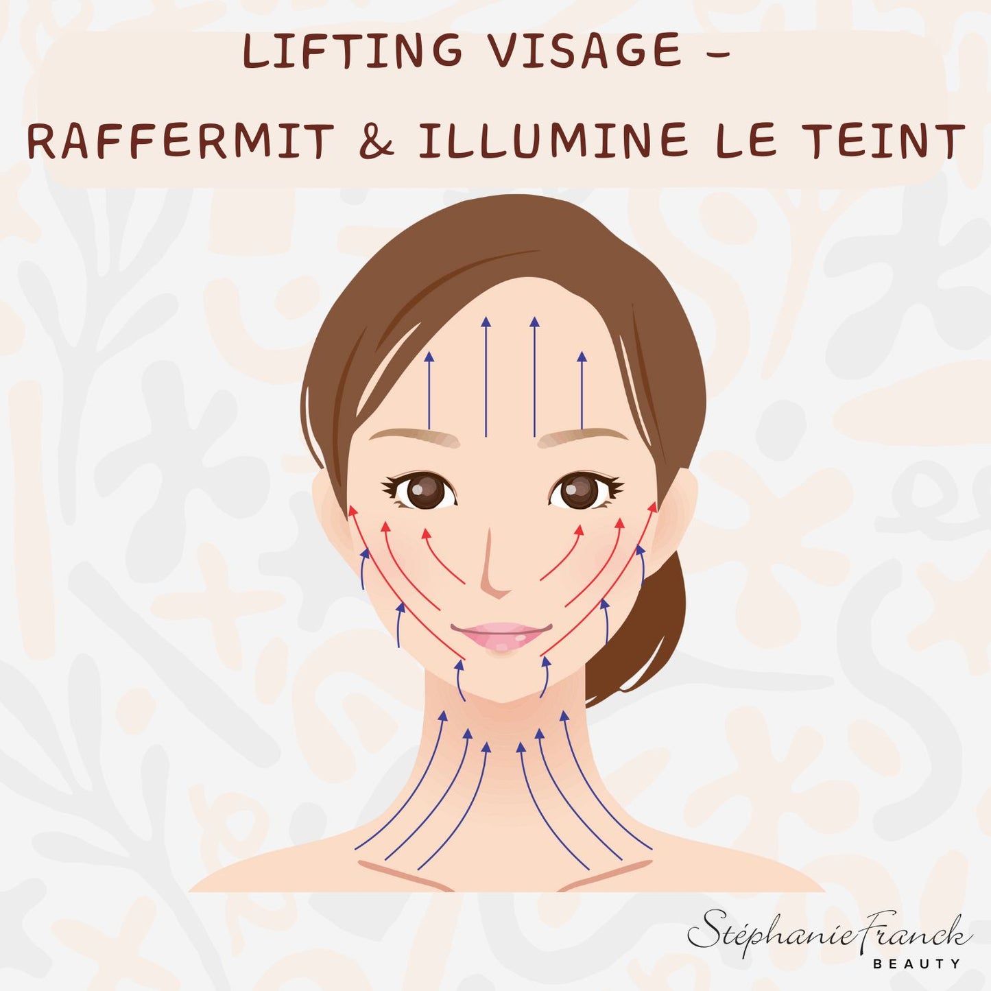 Stephanie Franck Beauty – Duo Brosse Visage à Sec Douce – Poils de Chèvre Naturels | Gommage, Massage & Drainage Lymphatique