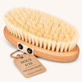 Brosse corps douce 4/10, poils de porc naturels, fabriquée en Allemagne